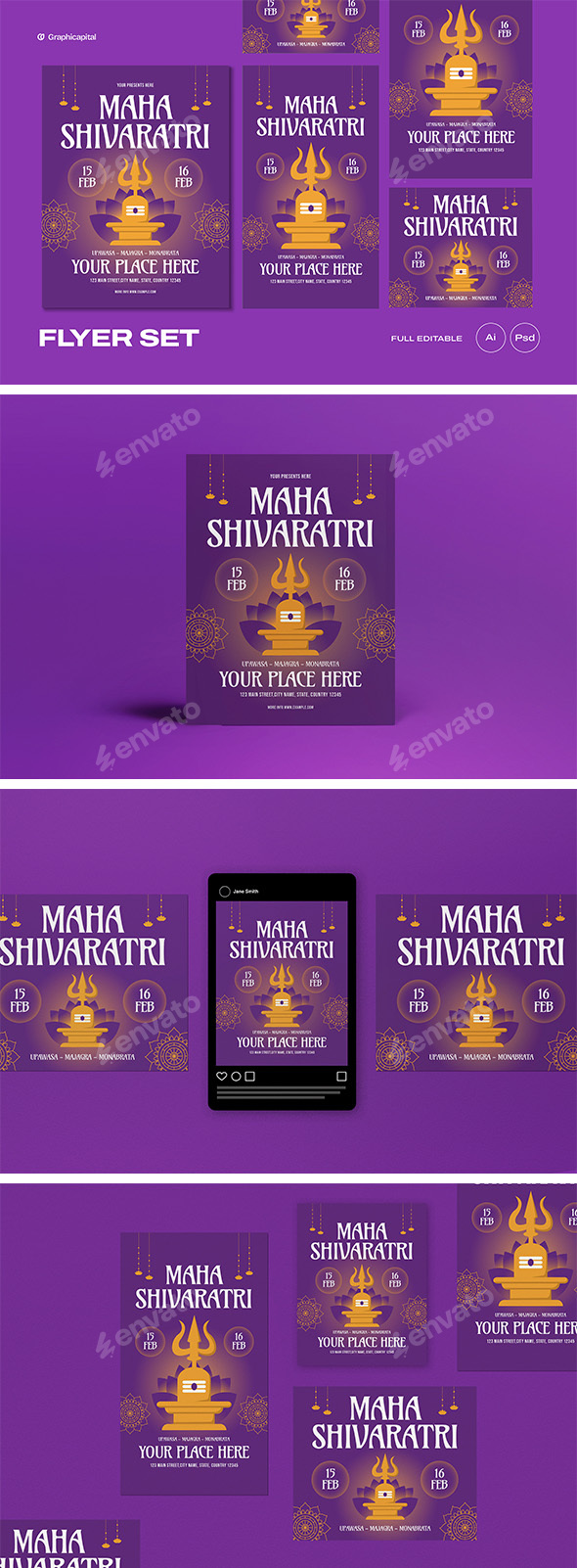 Maha Shivaratri Flyer