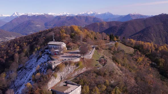 Sighignola Summit and the Balcone D'Italia Overlooking Lugano alt