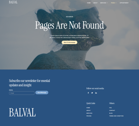 Balval - Mental Health & Therapy Elementor Template Kit