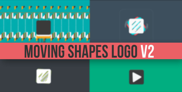 Moving Shapes Logo - VideoHive 5706393