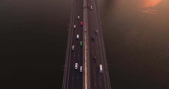 Aerial City Bridge