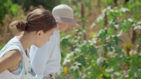 Mom and Daughter are on Summer Vacation in Europe alt