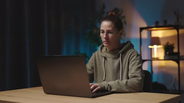 Woman Programming on Computer