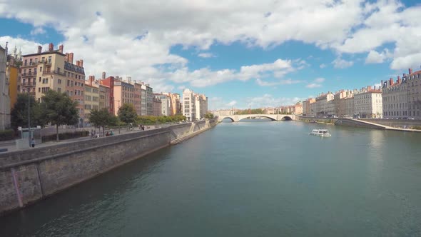 Waterfront Of The City Of Lyon, France 5 alt