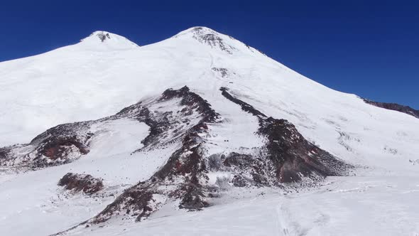 From Great Height Peaks of Mountain Elbrus alt