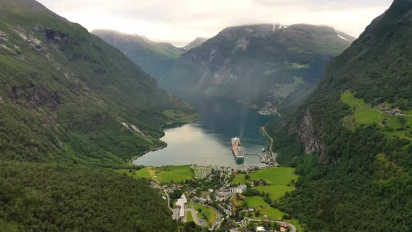 Geiranger Fjord, Norway. Beautiful Nature Norway Natural Landscape alt