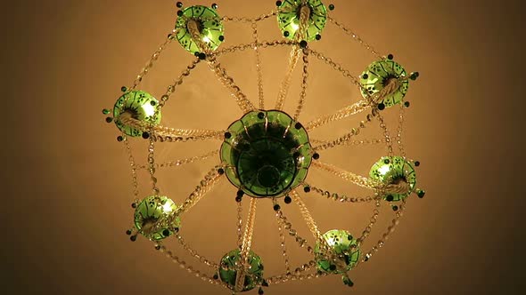 Classic Glass Chandelier alt