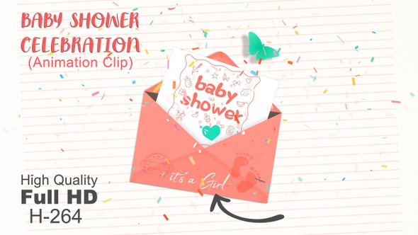 Baby Shower Celebration - Baby Girl