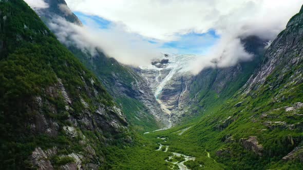Beautiful Nature Norway Glacier Kjenndalsbreen alt