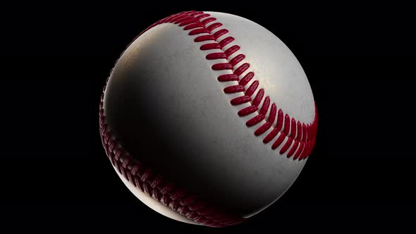 Baseball Ball with alpha channel