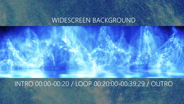 Blue Splash Particles Waves Background alt