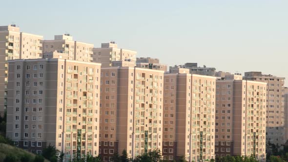 Side By Side Apartments And Cityscapes alt