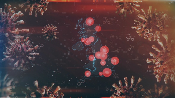 Mapping Epidemic Outbreak in Great Britain 4K