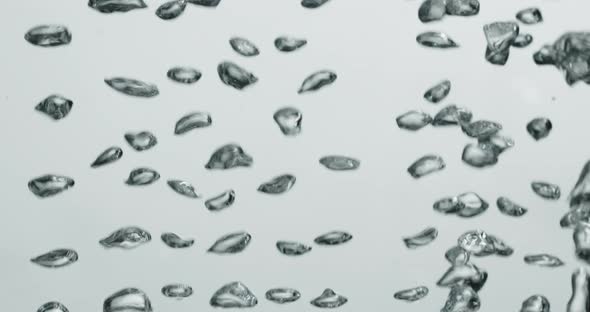 Abstract Shaped Bubbles Rising Through Water alt