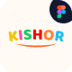 Kishor | Kids and Babby Store Figma Template