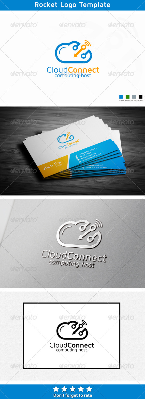 Cloud Logo - Symbols Logo Templates