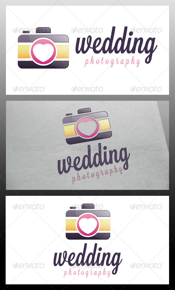 Wedding Photo Logo Template - Objects Logo Templates