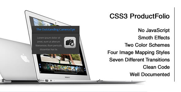 CSS3 Product-Folio with - CodeCanyon 5713140