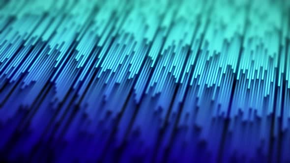 Abstract Blue Line Flow Gradient Background