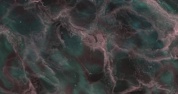 Abstract green marble texture background animation.