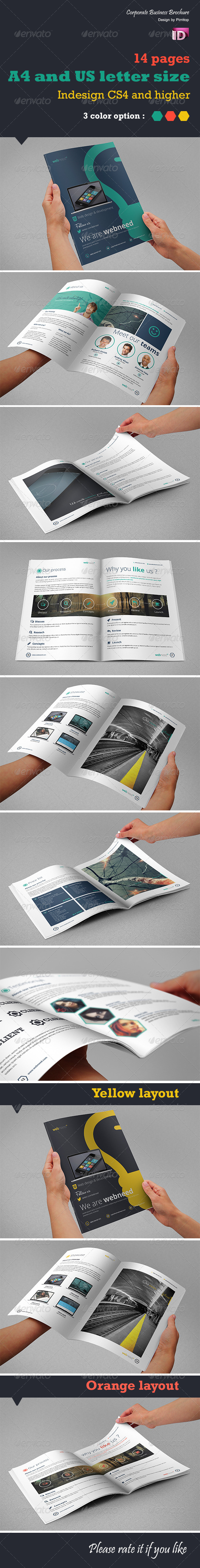 Corporate Business Brochure - Web need - Corporate Brochures