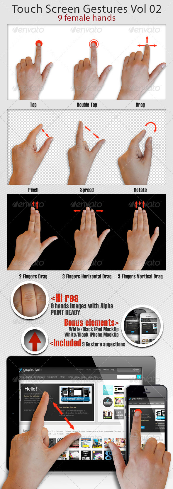 Touch Screen Gestures Vol 02 - Multiple Displays