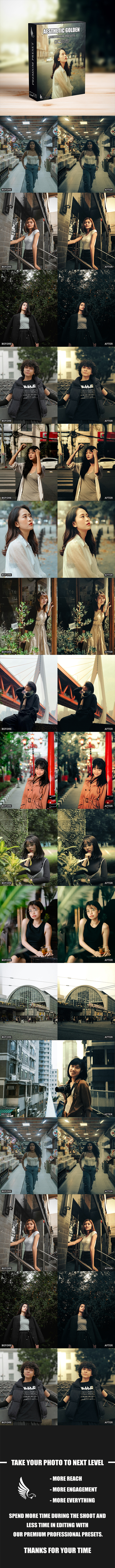 AI-Optimized Aesthetic Golden Hour Lightroom Presets