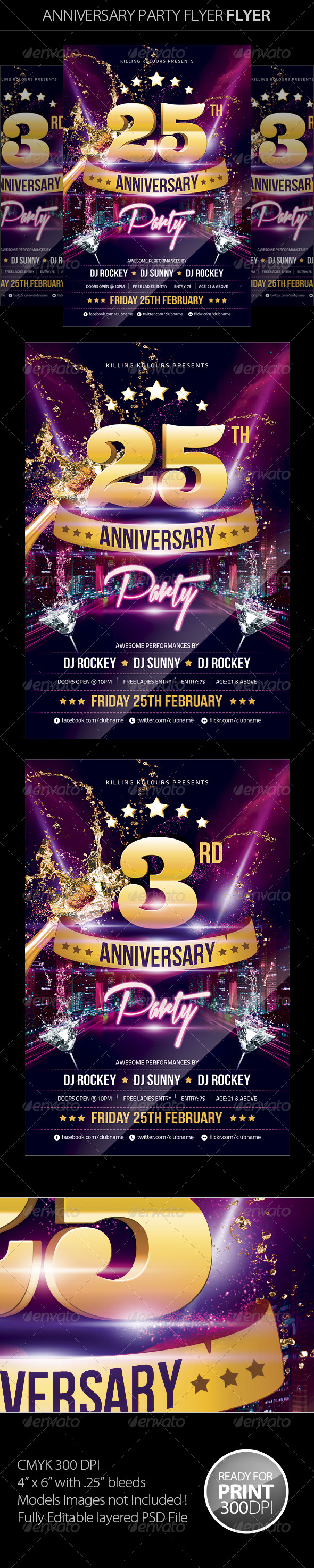 Anniversary Party - Clubs & Parties Events
