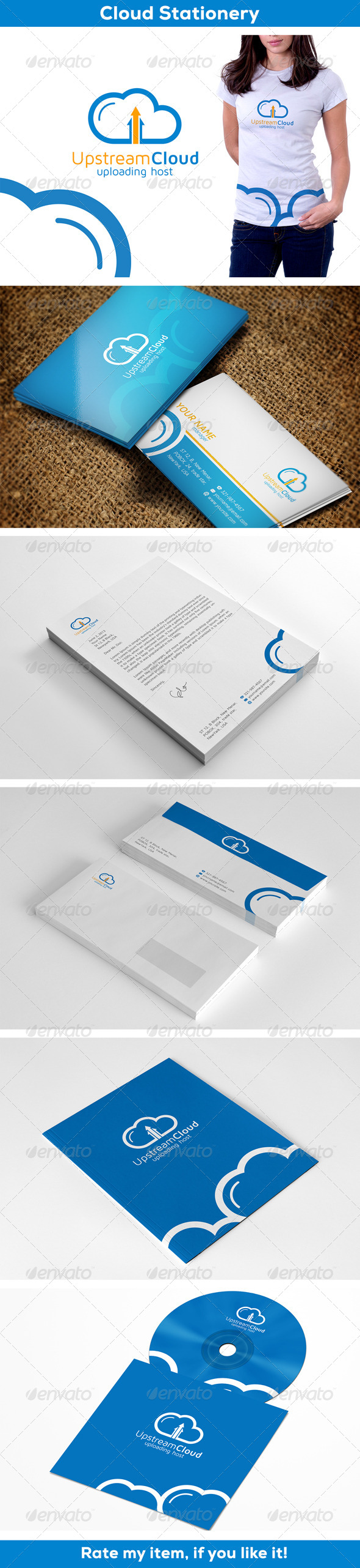CLoud - Stationery Print Templates