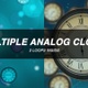 Multiple Analog Clock - VideoHive Item for Sale