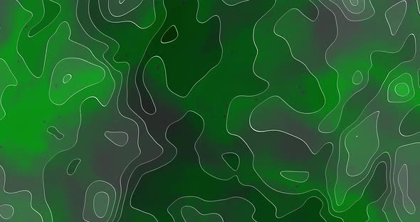 Abstract green topographic background