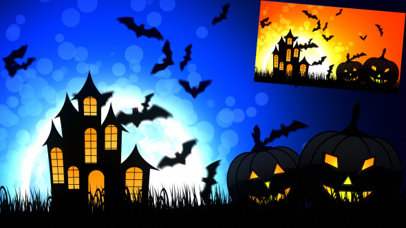 Halloween Castle, Motion Graphics | VideoHive