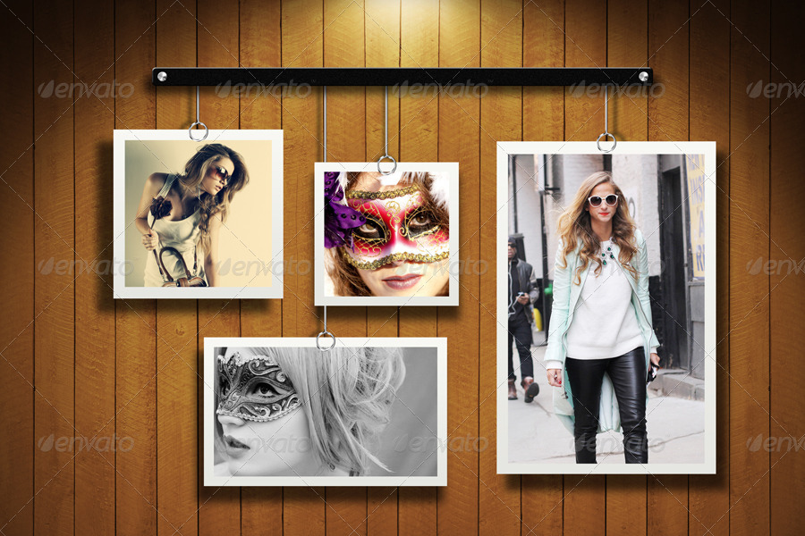 Photo Frames Wall 05, Graphics GraphicRiver