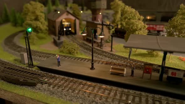 Miniature Railway Station. alt