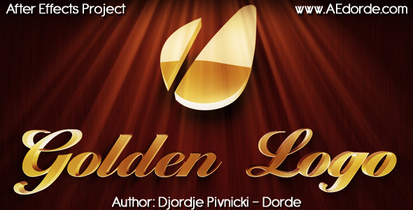 Golden Logo - VideoHive 593309