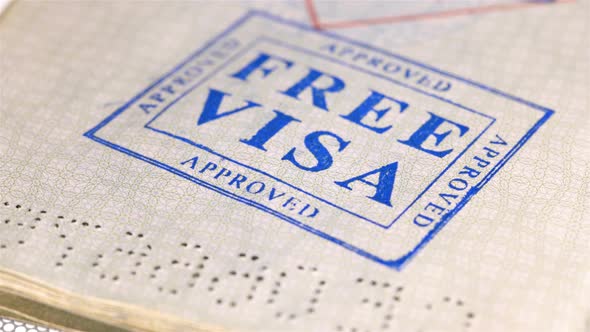 Put a Stamp in the Passport: Free Visa, Canceled alt