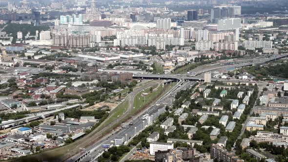 View of the Residential and Commercial Buildings of the Big City alt