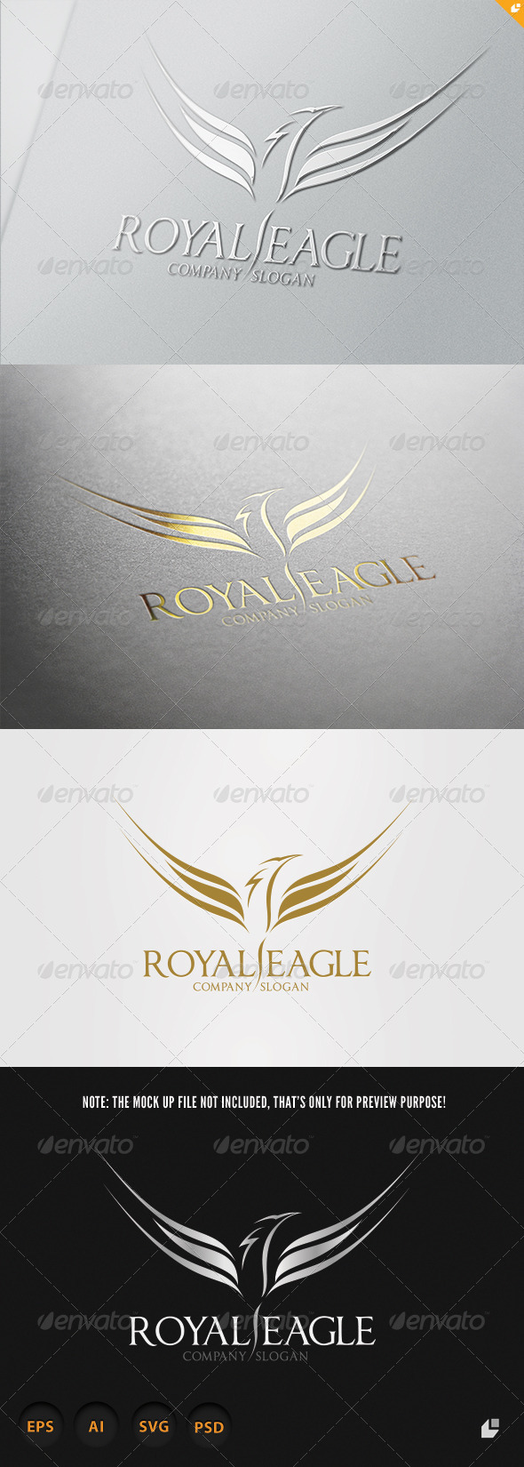 Royal Eagle Logo - Crests Logo Templates