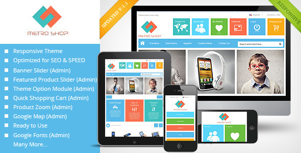 Metroshop - Responsive Magento Theme