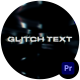 Glitch Text Animations - VideoHive Item for Sale