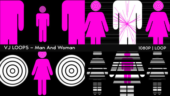 VJ Loops - Man and Woman