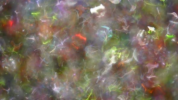 Abstract Background With Multicolor Bokeh