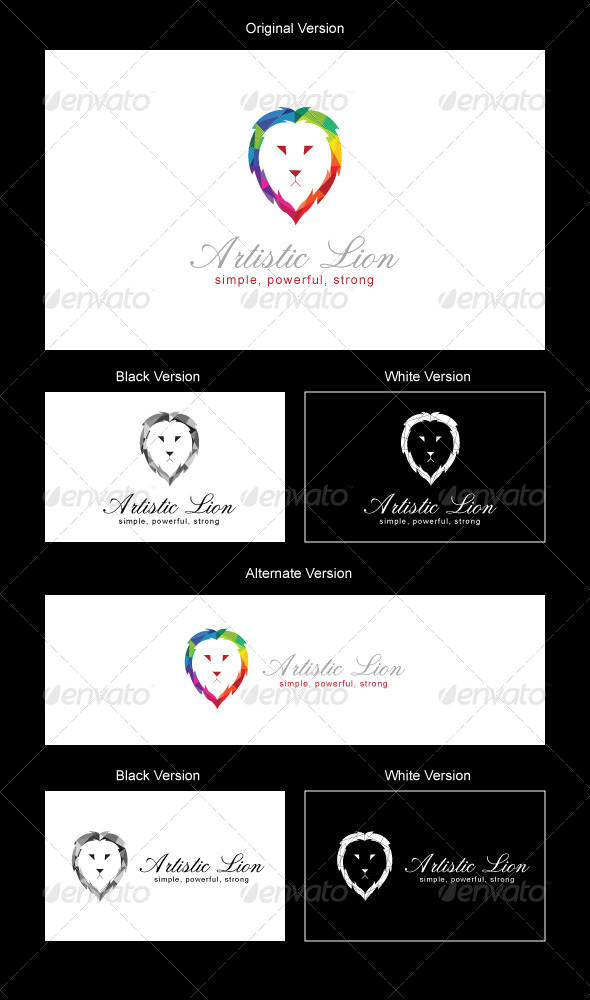 LionArt Logo Design - Animals Logo Templates