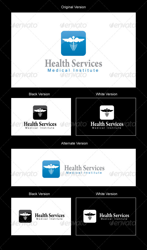 Health Services Logo Design - Humans Logo Templates