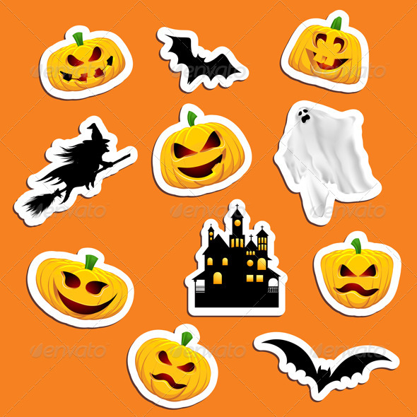 Halloween stickers - Halloween Seasons/Holidays