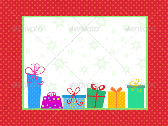 Christmas gift background - Christmas Seasons/Holidays