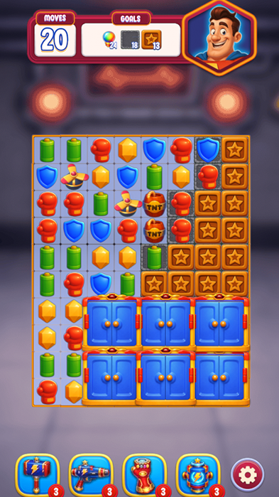 Hero Match - HTML5 Game + Source Code + Level Editor | Playcanvas by Zupga