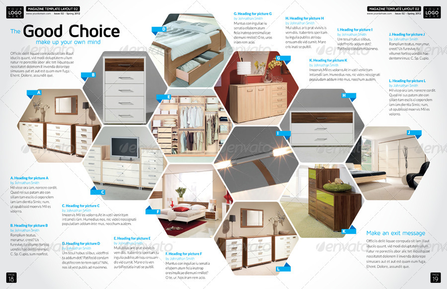 Magazine Template Bundle Indesign Layout V1 By Boxedcreative Magazine Template Bundle Indesign Layout V1