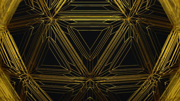 Abstract Gold Line Background alt