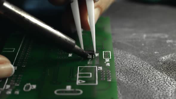 Soldering of Printed Circuit Boards at the Factory